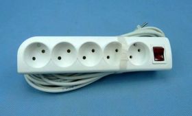 PS-5xGN+WYŁ.10,0mb PRZEDŁUŻACZ BEZ UZIE