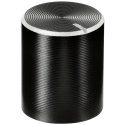 TruComponents 320034 Control knob + marking Black (Ø x H) 10mmx12mmAlu/Plastic