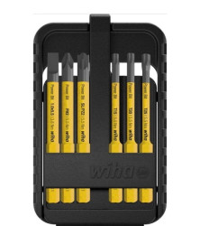 Wiha Zestaw bitów Power slimBit electric mieszany, 7-cz., wraz z kasetą slimBit (44106)
