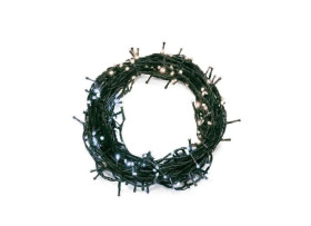 Lampki choinkowe LED WYBIERZ KOLOR 200l płynące 8 programów MIX biały 20m dekoracji +3m przew. zasil. na zewnątrz i do wnętrz