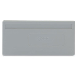 WAGO 279-326 2 x 52mm Oversized Separator for 279 Series Grey