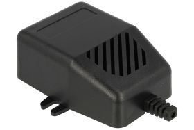 Obudowa; do zasilaczy; ręczna; Z92WU; ABS; 85mm; 61mm; 32mm; czarny; otwory wentylacyjne; uchwyty montażowe; RoHS; Kradex