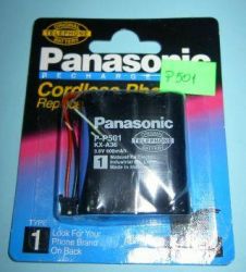3,6V/700mAh 3xAA P-501 Ni-MH PANASONIC