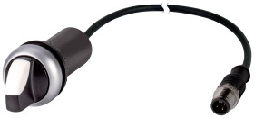 Eaton 186103 C22-WRK-K10-P1 Przełącznik ścienny czarny/biały 1 x 60 ° 1 szt.