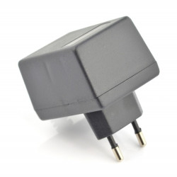 Obudowa na zasilacz plastikowa Kradex Z13 - 65x47x37mm czarna