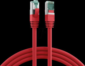 MK6001.2R RJ45 Patch Cord Cat.6a S/FTP LSZH red 2m