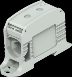 Terminal block, 1 pole, 10-70 mm², AWG 8-2/0, 232 A, 1000 V, screw connection, 1SNF526011R0000