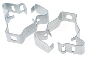 Zacisk kanału kablowego do dźwigarów, Stalowe