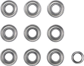 Komplet łożysk kulkowych Hornet / Grasshopper Tamiya 54997, 10 szt.