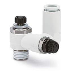 Złączka SMC Gwintowany Sterownik podwójnej prędkości do pracy z niską prędkością ASD-FM