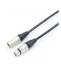 Kabel XLR 2m złącze A: 3-stykowe XLR złącze B: 3-stykowe XLR Czarny Van Damme
