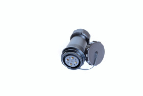 Złącze wielostykowe przemysłowe 9-pinowe Montaż na kablu Gniazdo RS PRO