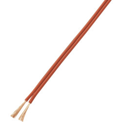 TruComponents 656461 Stranded 2x1mm&#xB2; Blk 50m