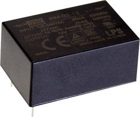 Zasilacz AC/DC MW Mean Well IRM-02-9 9 V/DC 222 mA 2 W