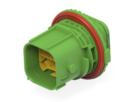 Złącze samochodowe 26-pinowe TE Connectivity 7-rzędowe DEUTSCH NTSEAL Montaż na kablu C 26POSHYBRIDPIN HSG ASSYSLDCOD C