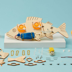 Fish Robot DIY Kit - Educational STEM Toy for Kids