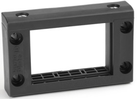 Cable entry frame, plastic, black, 440-00001