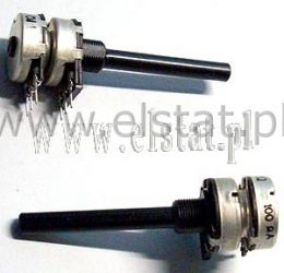 100R x 2 pot. stereo liniowy 20/6