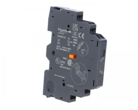 Blok styków pomocniczych do wyłącznika silnikowego GV2 i GV3, 1 NO+1 NC GVAN113