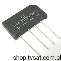 B40C3700/2200 40V 4A Diode Bridges SIL4 GI