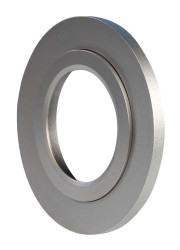 Ramka srebrny okrągła pojedyncza TYP: LSR-SO-X1 KONEKTO