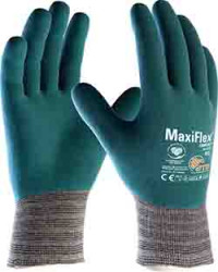 Rękawice do prac ogólnych rozmiar: 9 materiał: Bawełna, Nylon, Tkanina para-aramidowa, Poliuretan, Poliester, Spandeks