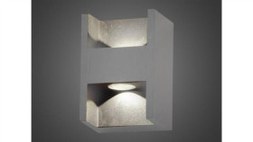 Oprawa Elewacyjna Led Cissa 2X2w Dw Szara