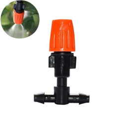 Dysza regulowana z adapterem T - zraszacz - Kroplownik do systemu nawadniania roślin