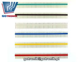 Listwy kołkowe proste 1x40pin x6 sztuk