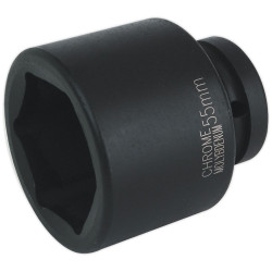 Sealey IS155 Impact Socket 55mm 1&quot;sq Drive