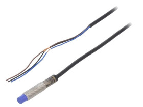 PRD08-4DP Czujnik indukcyjny o zasięgu 0...4mm, PNP / NO, 10...30VDC, M8, IP67, 100mA