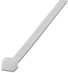 Cable tie, PA, (L x W) 365 x 7.8 mm, bundle-Ø 8 to 100 mm, transparent, -40 to 85 °C, 3240774