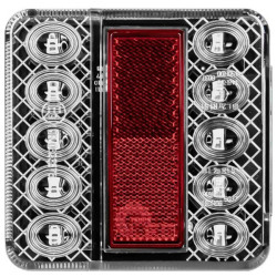 SecoRüt L1964 Trailer tail light Open cable ends Transparent 12 V DC