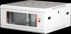 26210128 19" wall-mounted housing, 4U, 600mm depth, gray