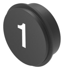 Nakładka do klawiatury, typ: Wkładka klawiatury, symbol - 1, do użytku z: Klawiatury serii 09