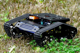 "Yuewalker"-Tracked Chassis (Black)