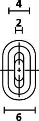 HellermannTyton 631-08200 Nasadka ochronna HV4820 PVC BK 2000, (D x S x W) 225 x 12 x 4 mm, PCW, 1 szt.