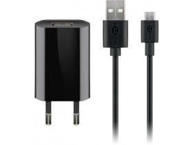 Zestaw do ładowania Micro USB 1A / Goobay
