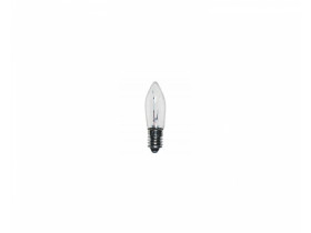 Żarówka choinkowa E10 14V/16V 3W świecowa