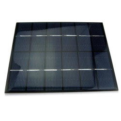 SOLAR PANEL 2W 6V 0,33A 136x110x3mm