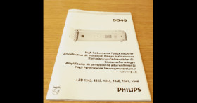 Philips SQ45 power amp install manual