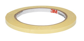 Taśma izolacyjna Żółty szerokość: 6mm grubość: 0.06mm długość: 66m, PET 3000V 3M