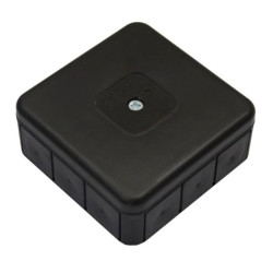 Puszka n/t instalacyjna 85x85x37 pusta czarna 400V IP55 ViPlast 031-05