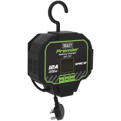 Sealey SPBC12 Battery Charger &amp; Maintainer 12A Automatic