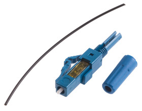 Złącze światłowodowe LC, jednomodowe rozmiar włókna: 9/125μm PC Simplex