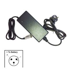Ładowarka do hulajnogi 29,4V/2A 60W wtyk DC 3pola DIN-180st.