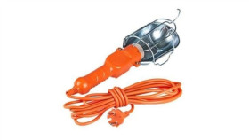 Lampa Warsztatowa E27 40W / 230V Ip20 Z Przewodem 5M, Hak