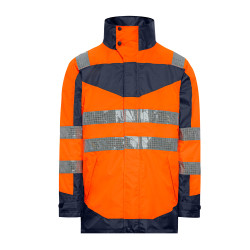 RAIN JACKET CAP HORN - ORANGE - SIZE 2X