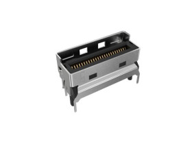 Złacze krawędziowe PCB 74-pinowe, raster 0.6mm, Amphenol Communications Solutions