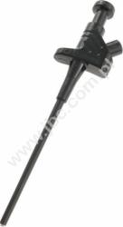 KLEPS 30 SW Chwytak pazurkowy, elastyczny z gn.4mm, L=158mm, czarny, Hirschmann, 930113100, KLEPS30SW